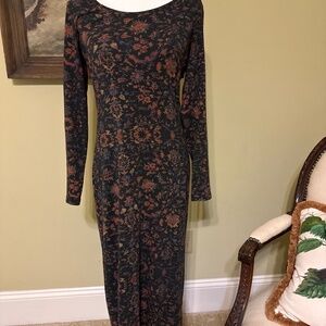 Peruvian Connection size small Maxi dress jersey